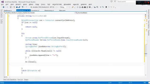 C# Xamarin Android MySQL Database Ep.02 : GridView - Select and Show смотреть онлайн