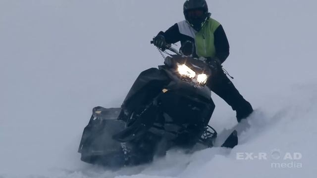 На снегоходах по шведской Лаппландии. смотреть онлайн