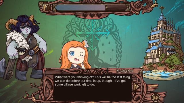 Wikinger Visual Novel: Doki Doki Ragnarok Preview ♥ смотреть онлайн