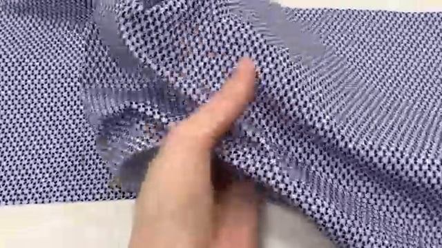 РУБАШЕЧНЫЙ ХЛОПОК БЕЛЫЙ В СИНИЙ ГОРОШЕК арт.9102314 смотреть онлайн