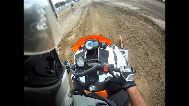 TD @ stage 5 XF 1100 @ harrowsmith drag (driver's POV) смотреть онлайн