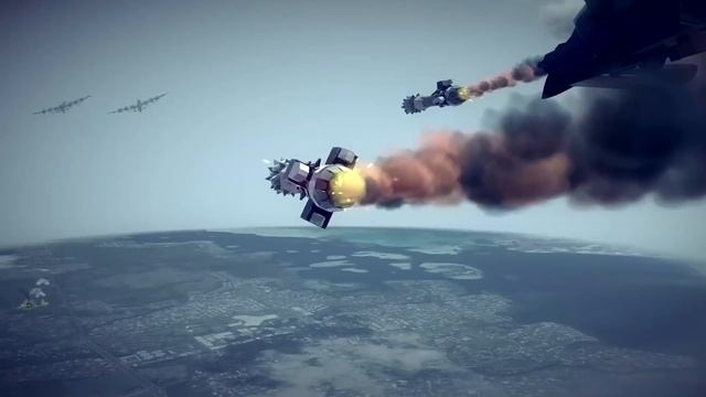 Mobius 1 First Mission with F-4E Phantom II | BESIEGE v 0.35 | Theater of Flights #50 смотреть онлайн