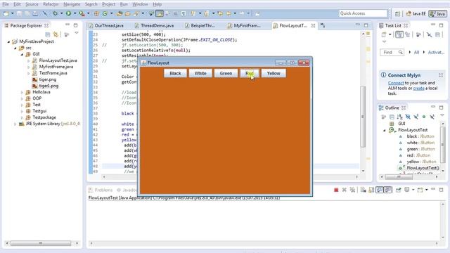 java 77 تعلم الجافا Background Color смотреть онлайн