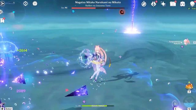 Sangonomiya Kokomi Solo Raiden Shogun - [Genshin Impact] смотреть онлайн