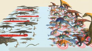 РЕПТИЛИИ ПРОТИВ ДИНОЗАВРОВ ? - Animal Revolt Battle Simulator