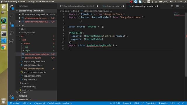 Angular tutorial # Routing Module смотреть онлайн