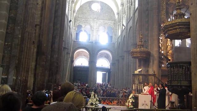Santiago de Compostela Cathedral - Botafumeiro смотреть онлайн