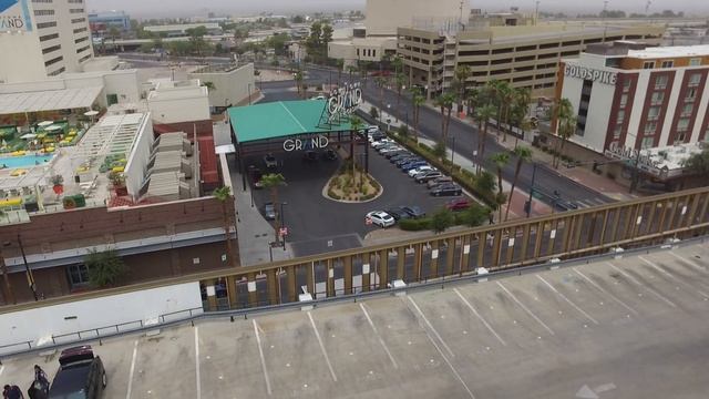 Downtown Las Vegas aerial vue TEST смотреть онлайн
