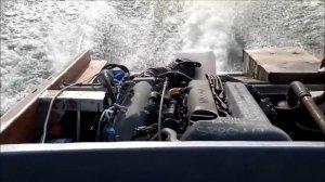 NISSAN SR20DE + водомет на лодке "Крым" (#2) | car motor on boat