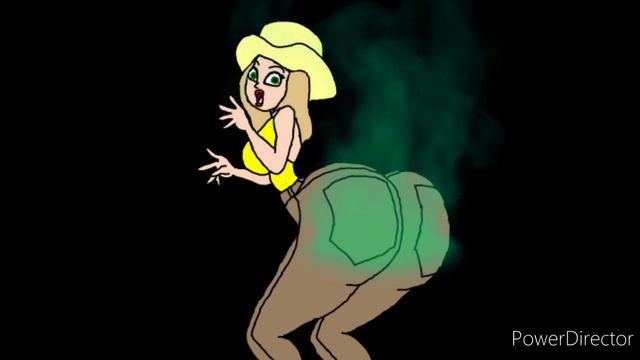 Buttwoman's Big Butt Farting