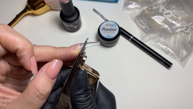 Fastest Nail Extensions I Did By Myself Ever!!! Profi Nail Tutorial. Tip Glue смотреть онлайн