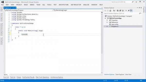 Обучение C# c sharp для начинающих Урок 1 Введение в инфраструктуру Net