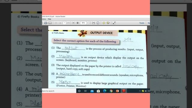 CBSE Online Classes Class-2 Computer Topic- Output Device смотреть онлайн