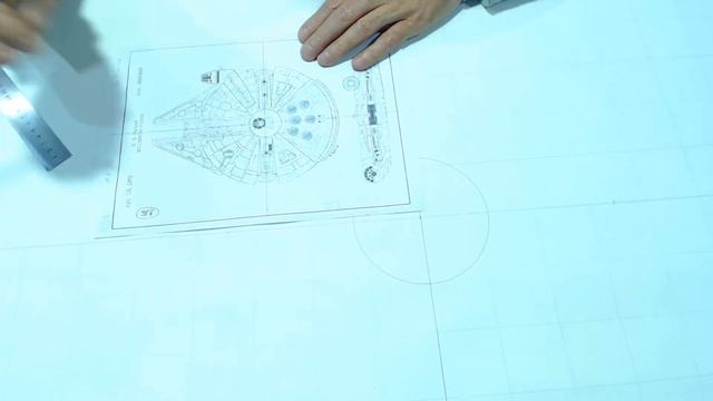 Урок 1. 1 Создание модели "Сокол Тысячелетия". Чертежи. смотреть онлайн