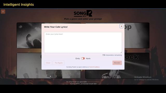 Create AI Song AI Music Generator: Best AI Tools for Music | Using Chat GPT | SongR.AI | AI Singer смотреть онлайн