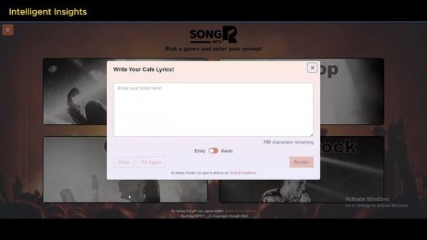 Create AI Song AI Music Generator: Best AI Tools for Music | Using Chat GPT | SongR.AI | AI Singer