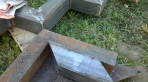 каркас крыльца из профильной трубы