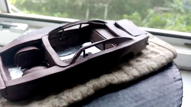 Процесс лепки DODGE CHARGER Доминика Торрето из 7 форсажа смотреть онлайн