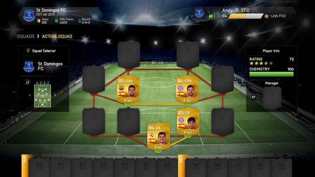 FIFA 15 Squad Builder - SPANISH SQUAD - OFFICIAL RATINGS!!! - FIFA 15 Official Ratings/Predictions смотреть онлайн