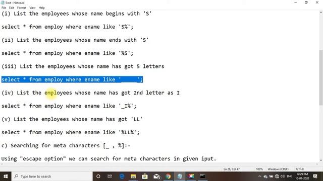 Oracle # 14 How Like and Not Like works смотреть онлайн