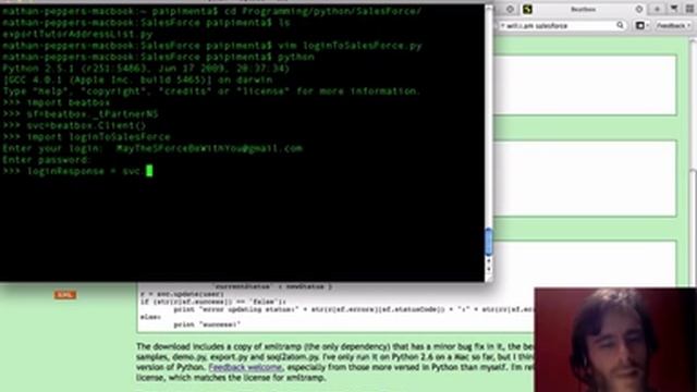 Intro to Beatbox, the Python SalesForce API module (Part 1) смотреть онлайн
