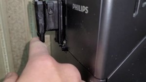 Кофемашина филипс, проблема устранена с помощью заколки.