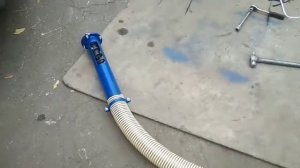 спиральный шнековый погрузчик (гибкий шнек) для сыпучих продуктов 5 метров, диаметр 90 мм