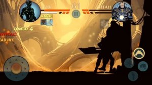 Shadow Fight 2 (БОЙ С ТЕНЬЮ 2) - ПОБЕДИЛИ ТИТАНА БЕЗ ОРУЖИЯ.