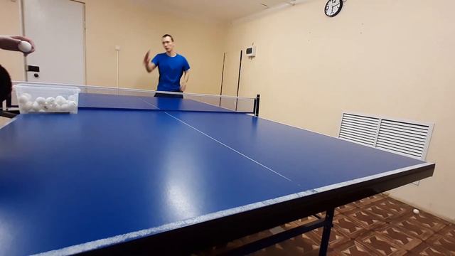 Трюки в настольном теннисе смотреть онлайн