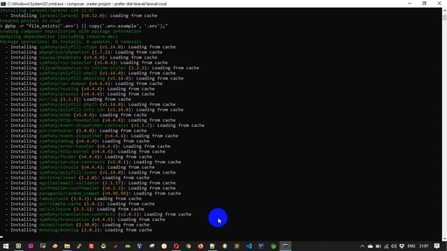 1. Install Laravel 6.x смотреть онлайн