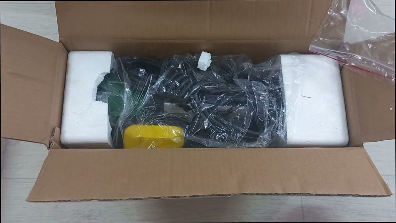 распаковка дренажного насоса FinePower SD21-03 смотреть онлайн