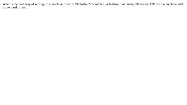 Using Photoshop's scratch disk смотреть онлайн