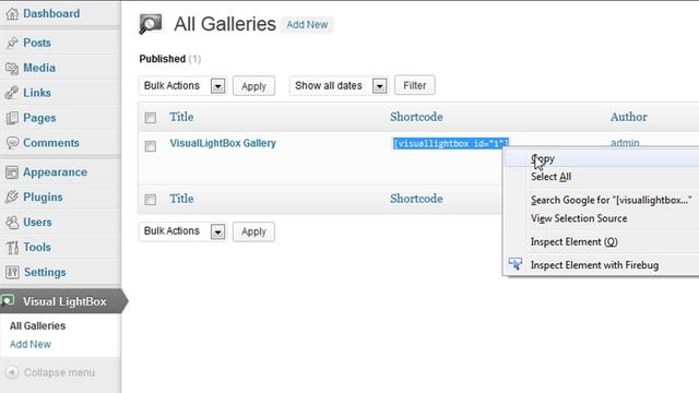 Wordpress Gallery Tutorial : How to add Visual LightBox Gallery to Wordpress смотреть онлайн