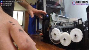 Como desarmar impresora EPSON L3150 - how to disassemble the epson l3150 printer.