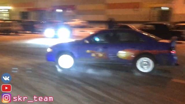 как я обкатывал мотор - Audi A4 turbo stage 3 Quattro winter Drift смотреть онлайн