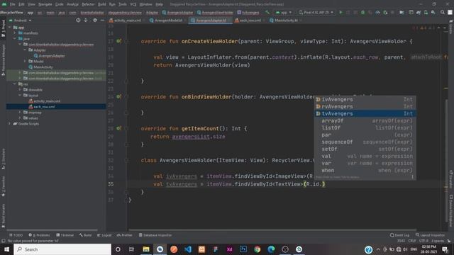 Staggered RecyclerView With SetOnClick Listener in Android Studio | Kotlin | Android Studio смотреть онлайн