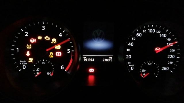 Тест стрелок VW Passat B8 смотреть онлайн