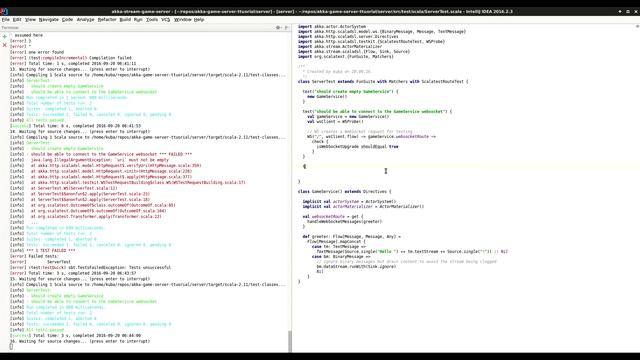 Implementing Websocket Game Server with Scala and Akka Streams [Part 1/4] смотреть онлайн
