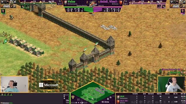 Vinchester vs Valas EPIC SERIES Opening Games Warlords #ageofempires2 смотреть онлайн