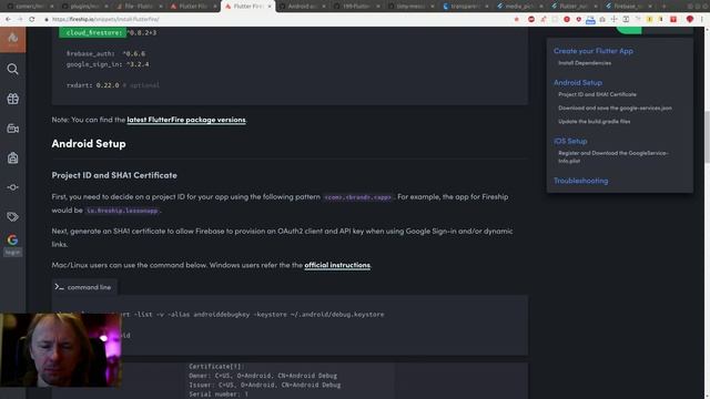 Flutter #93 - Установил Firebase в приложении смотреть онлайн