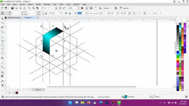 How To Make 3D Logo Design In Corel Draw | CorelDraw Logo Design Tutorial | Inner Logo | GFX Leader смотреть онлайн