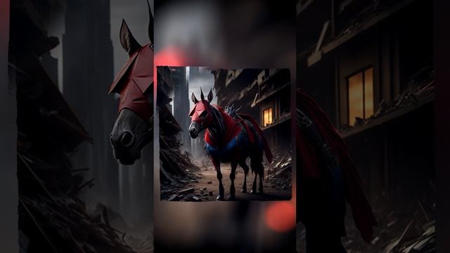 Нейросеть создает животных в образе супергероев - 6 Ч. #нейросеть #ИИ #животные смотреть онлайн