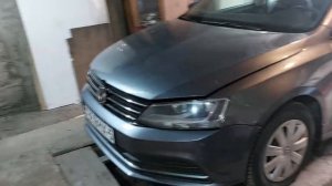 Регулировка света Bi LED фар по ВСЕМ ГОСТам (VW Jetta 6) с помощью лазерного уровня