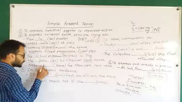 10th English Simple Present Tense смотреть онлайн