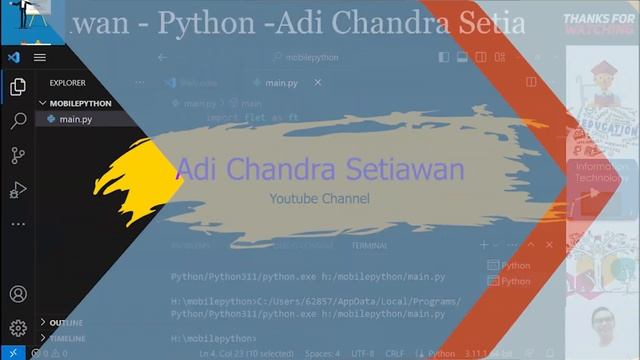 Membuat Mobile Apps Menggunakan Python-Flet (1) смотреть онлайн