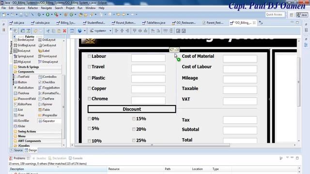 How to Create an Object-Oriented Advanced Billing System Project in Java Eclipse Part 1 of 3 смотреть онлайн