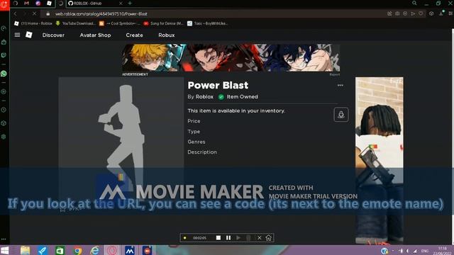 How to make your avatar do an emote on your profile (Roblox) смотреть онлайн