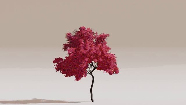 Tree Growth with Blooming Flowers - Blender Geometry Nodes 4.0 смотреть онлайн