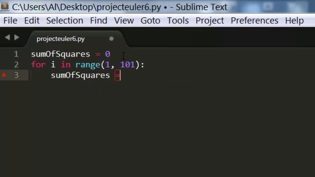 Blank Editor - Project Euler Problem 6 "Sum Square Difference" смотреть онлайн