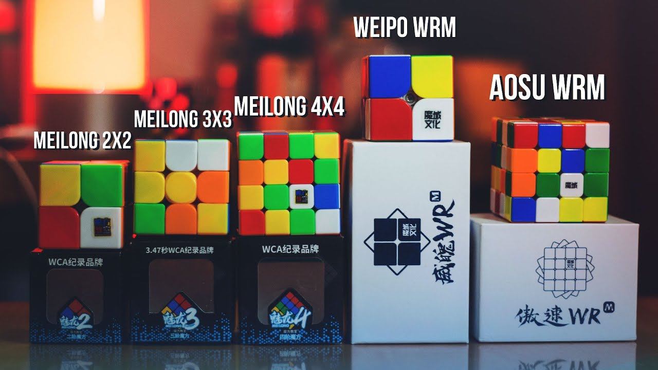 ️ Топовые кубики Рубика: MOYU AOSU WRM, MOYU WEIPO WRM и бюджетные: MEILONG 2x2, 3x3, 4x4 смотреть онлайн